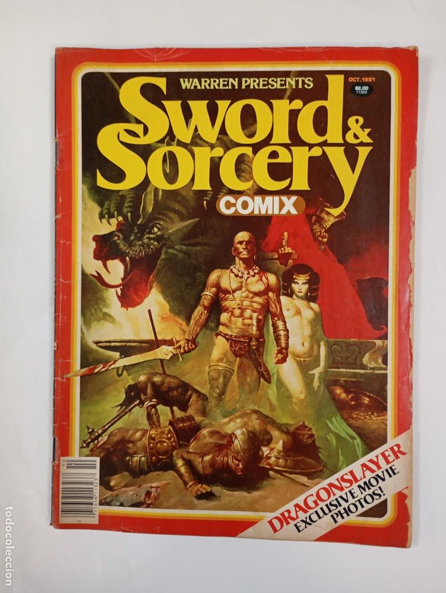 C&oacute;mics: SWORD & SORCERY COMIX. OCTOBER 1981. TDKR95