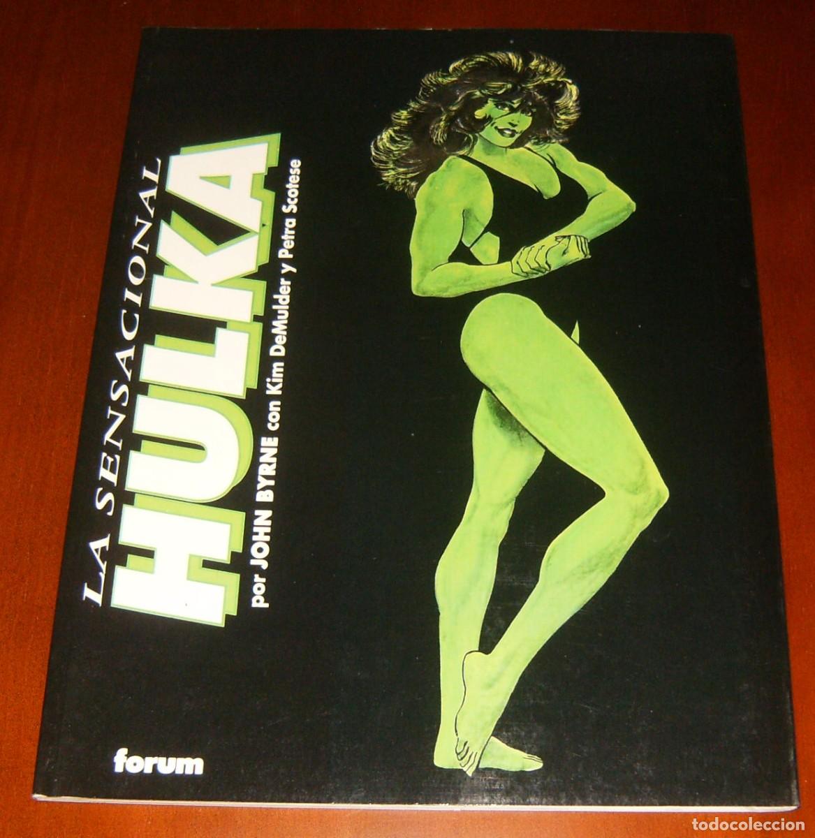 C&oacute;mics: NOVELA GR&Aacute;FICA MARVEL . LA SENSACIONAL HULKA de JOHN BYRNE . FORUM