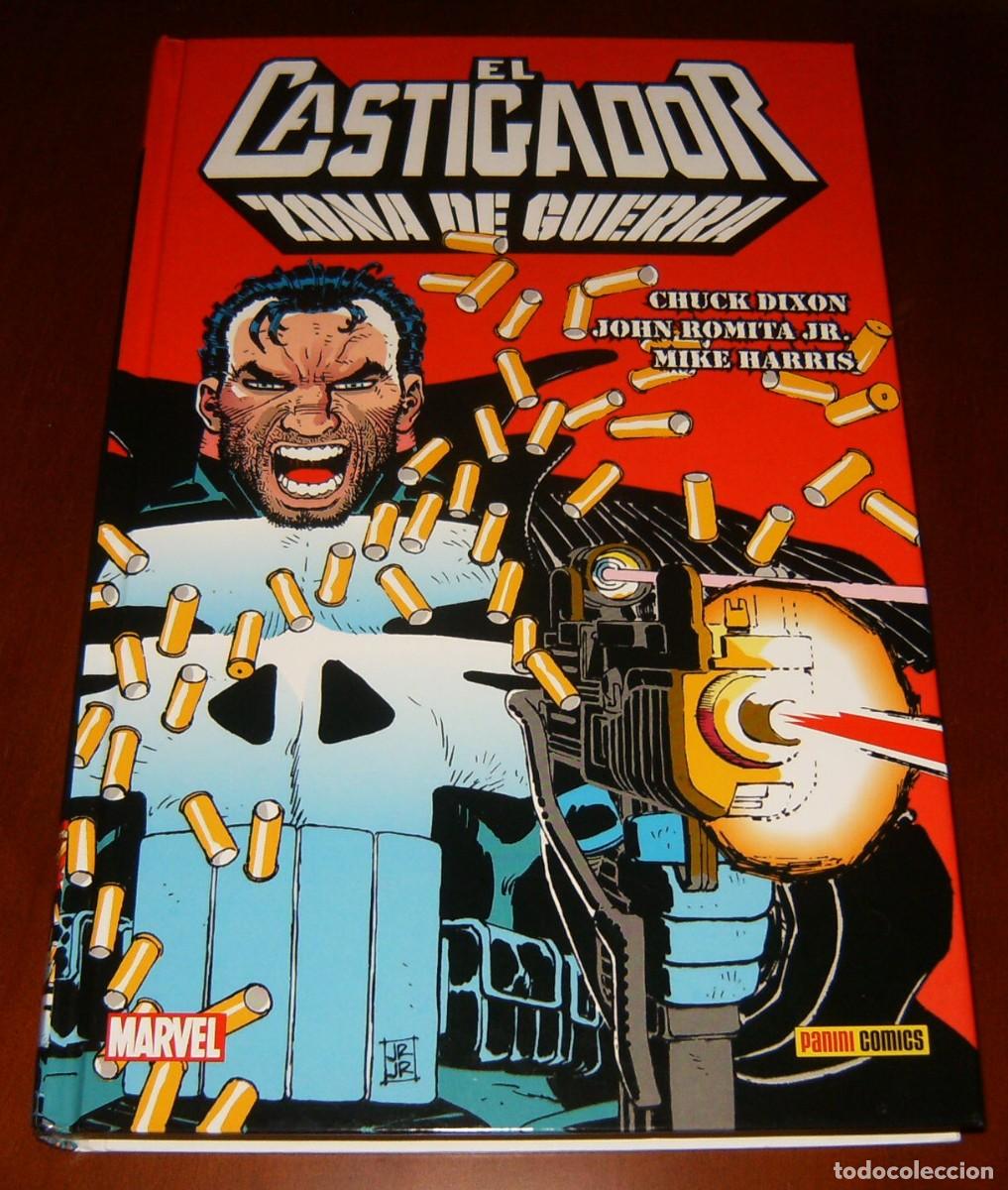 C&oacute;mics: EL CASTIGADOR . ZONA DE GUERRA . CHUCK DIXON y JOHN ROMITA JR . PANINI