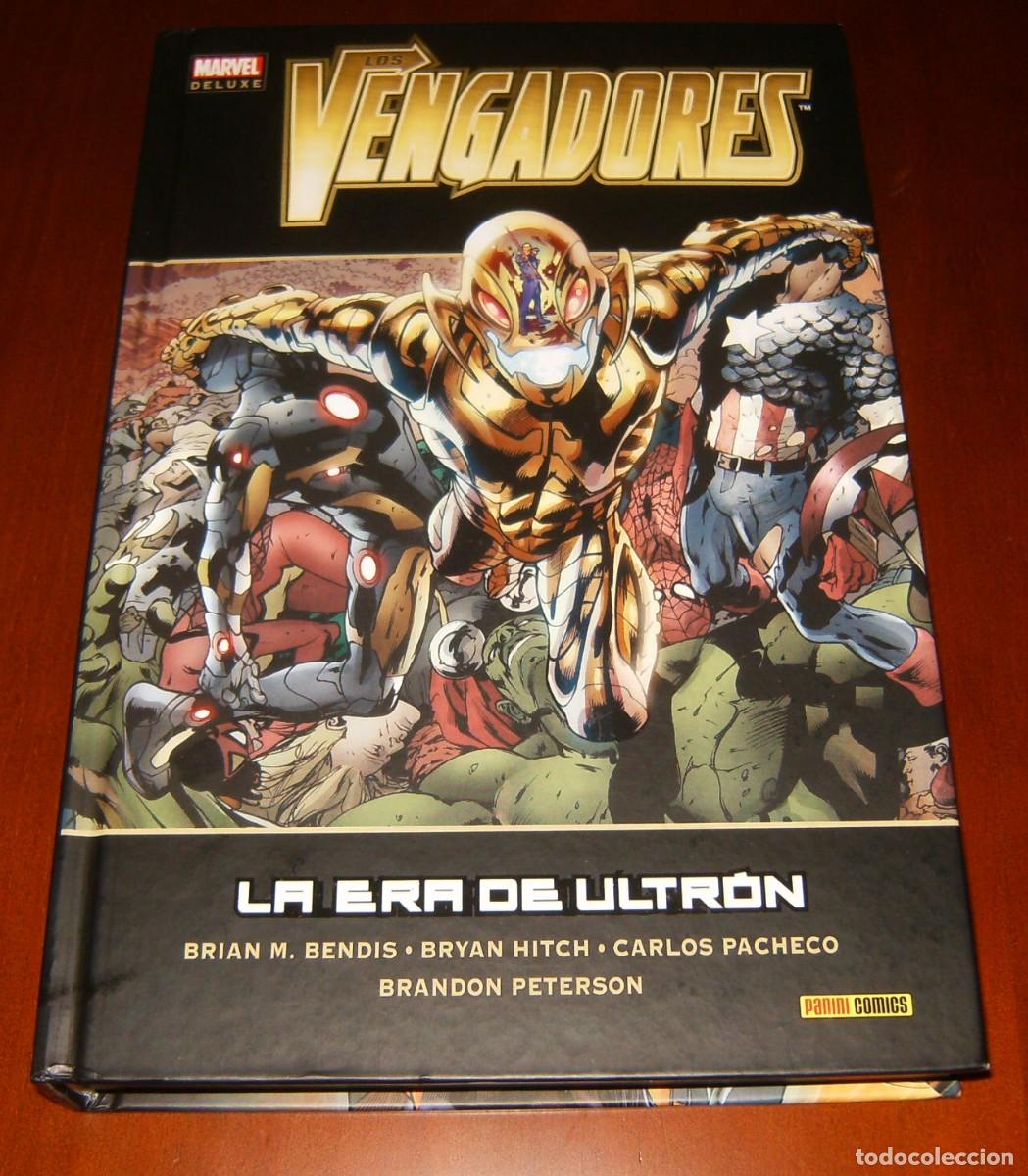 C&oacute;mics: MARVEL DELUXE . LOS VENGADORES . LA ERA DE ULTR&Oacute;N . BRIAN M. BENDIS, HITCH, CARLOS PACHECO . PANINI