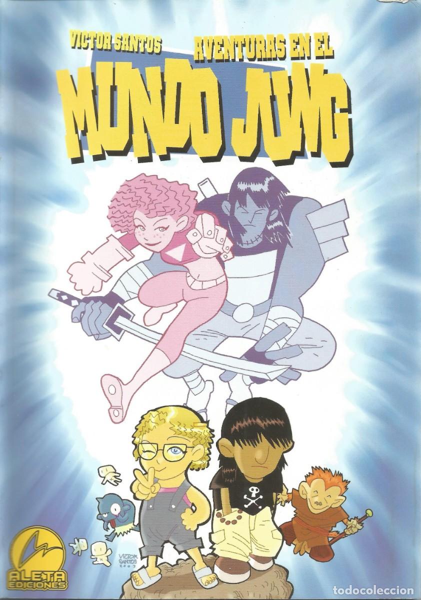 C&oacute;mics: Aventuras en el mundo Jung - V&iacute;ctor Santos - Aleta ediciones - A&ntilde;o 2003 - 50 p&aacute;ginas - Nuevo.