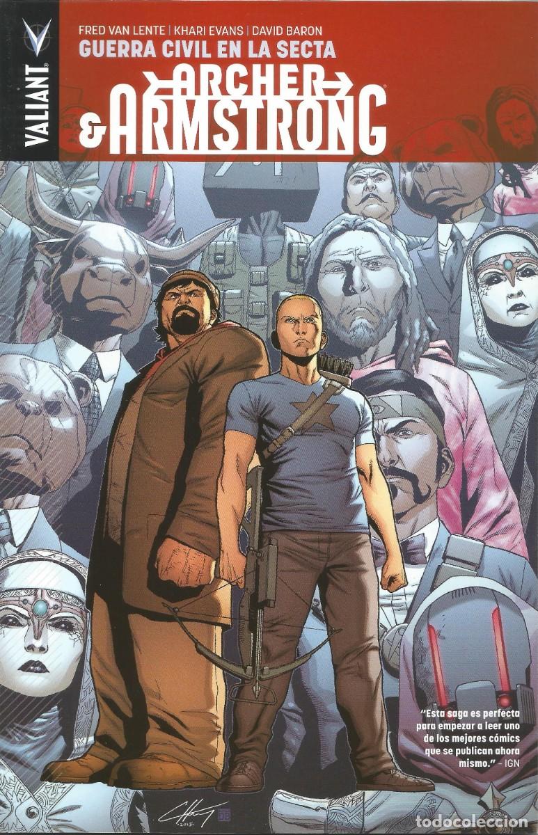 C&oacute;mics: Archer & Armstrong - Guerra Civil en la secta - Volumen Cuatro 4 - Aleta Ediciones - Valiant - Nuevo