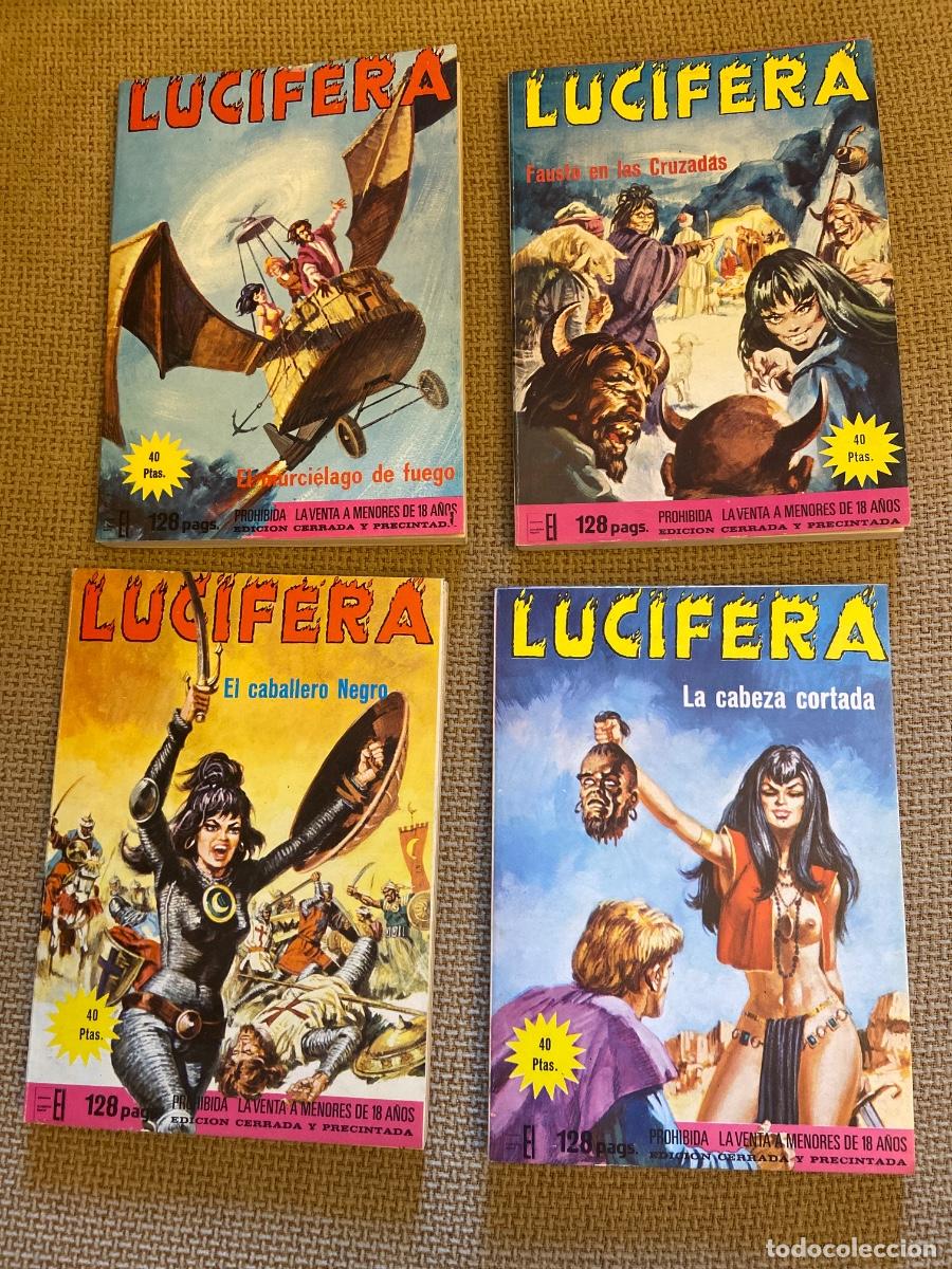 C&oacute;mics: Lote Lucifera ELVIBERIA, S.A. 1976