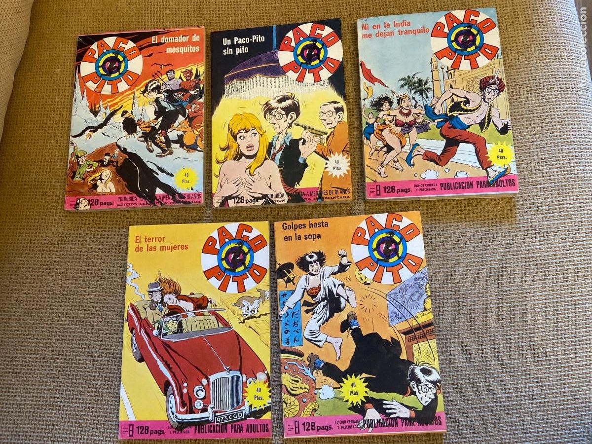 C&oacute;mics: Lote PACO PIT&Oacute; ELVIBERIA, S.A. 1976 - Foto 4