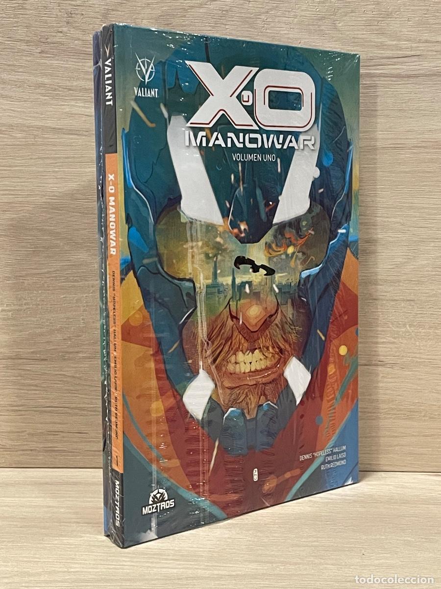 C&oacute;mics: X-O Manowar / Completo 2 vol&uacute;menes / Dennis Hopelees, Emilio Laiso, Ruth Redmond / Moztros