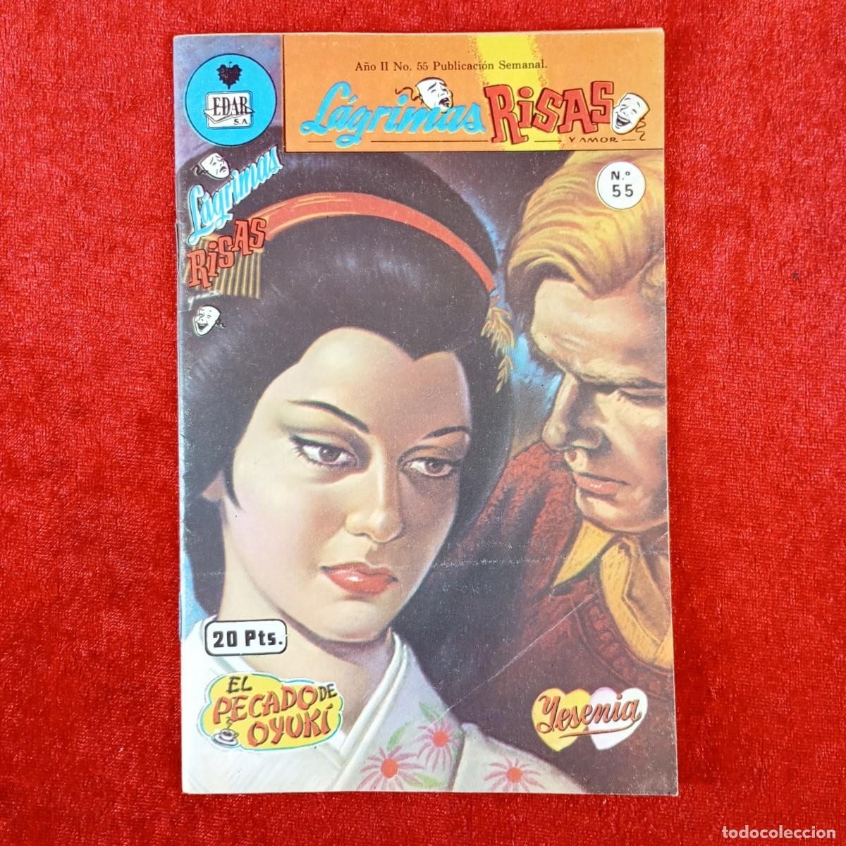 C&oacute;mics: L&Aacute;GRIMAS, RISAS Y AMOR - A&Ntilde;O II, NO. 55 - EL PECADO DE OYUKI - YSENIA - EDAR / 3149