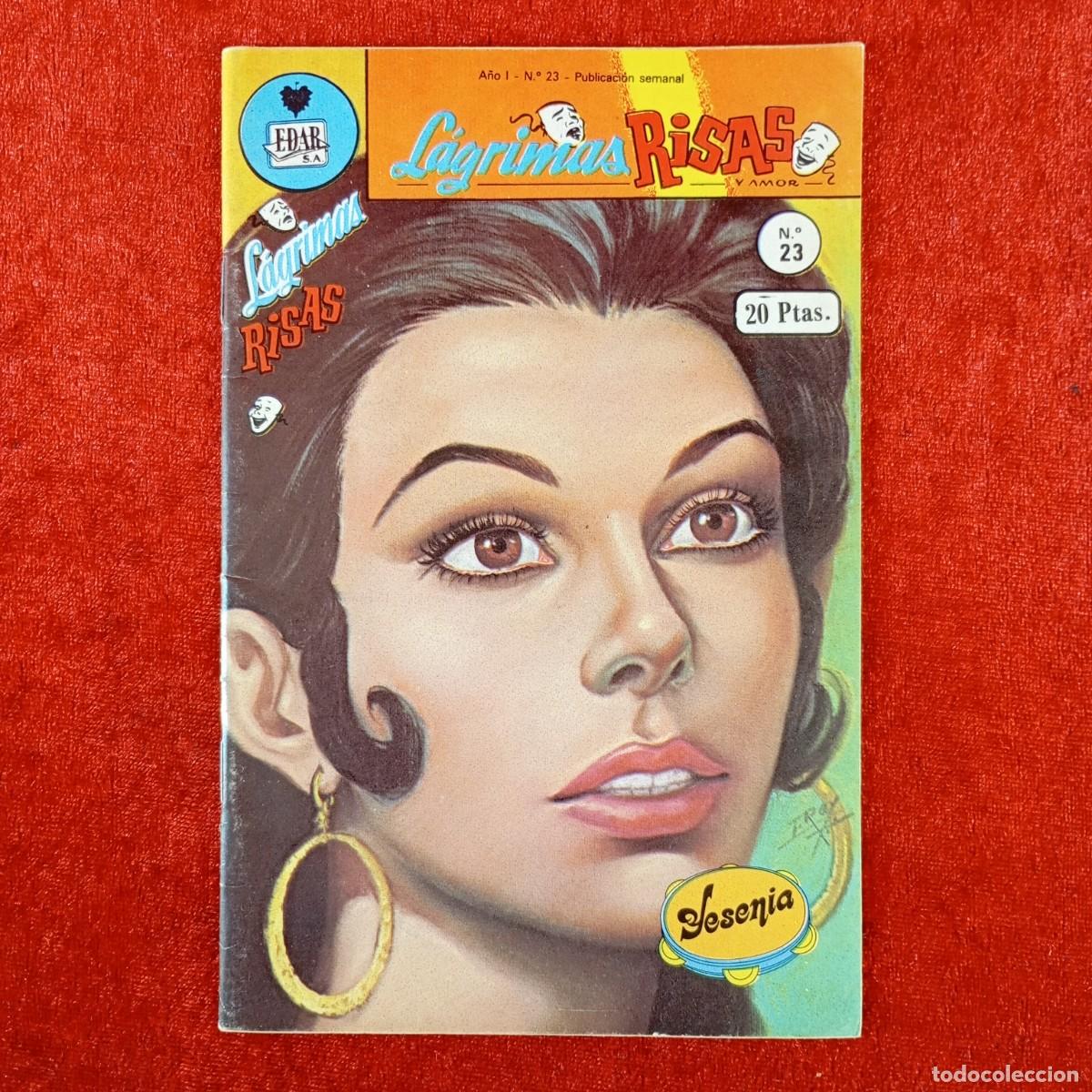 C&oacute;mics: L&Aacute;GRIMAS, RISAS Y AMOR - A&Ntilde;O I, NO. 23 - YSENIA - EDAR - 1978 / 3150