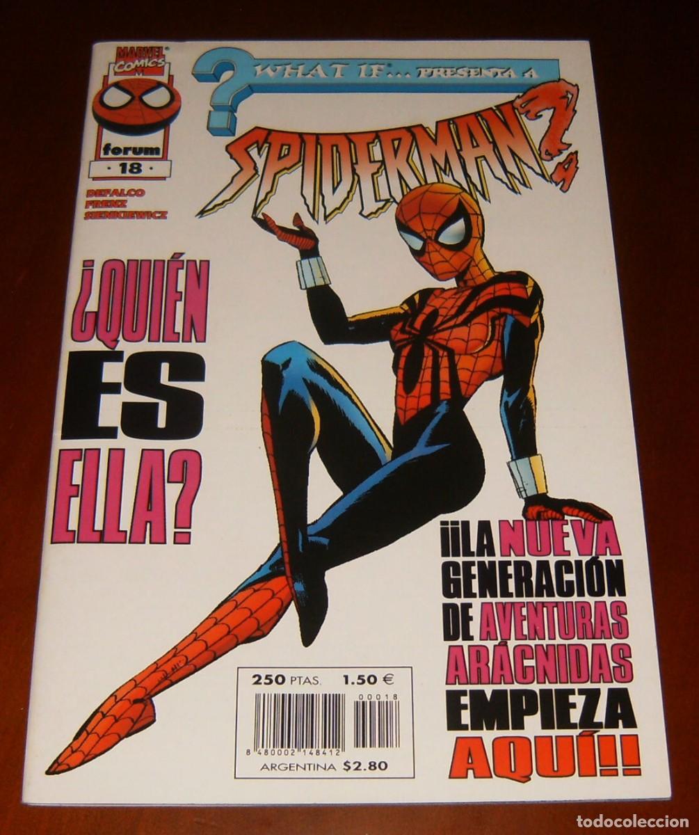 C&oacute;mics: WHAT IF 18 . (Vol.2) . SPIDERMAN ? (ORIGEN DE SPIDERGIRL) . FORUM