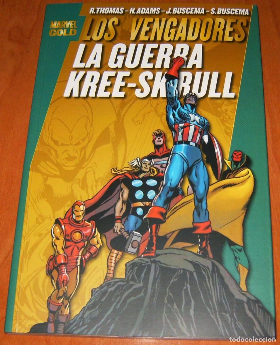 Fumetti: MARVEL GOLD . LOS VENGADORES . LA GUERRA KREE SKRULL . PANINI