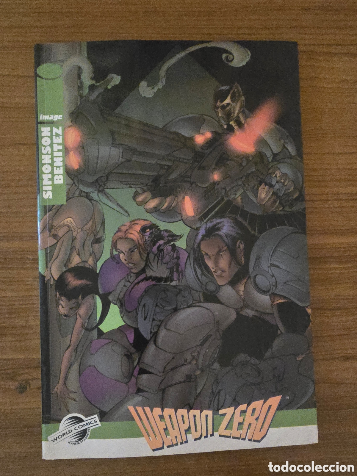 C&oacute;mics: WEAPON ZERO,SIMONSON BENITEZ,(WORLD COMICS-IMAGE)