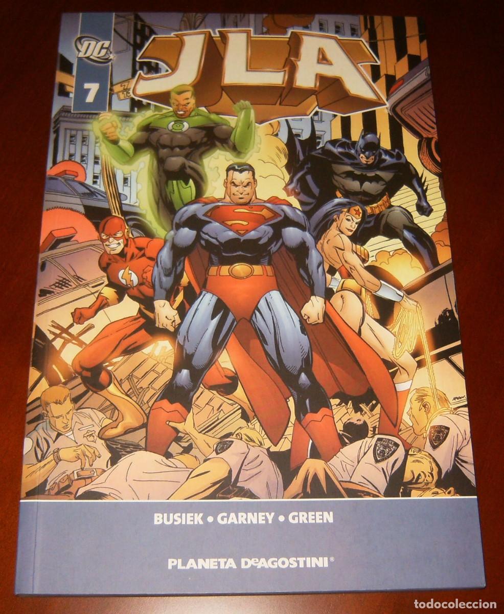 C&oacute;mics: LIGA DE LA JUSTICIA DE AMERICA . JLA 7 . BUSIEK GARNEY GREEN . PLANETA