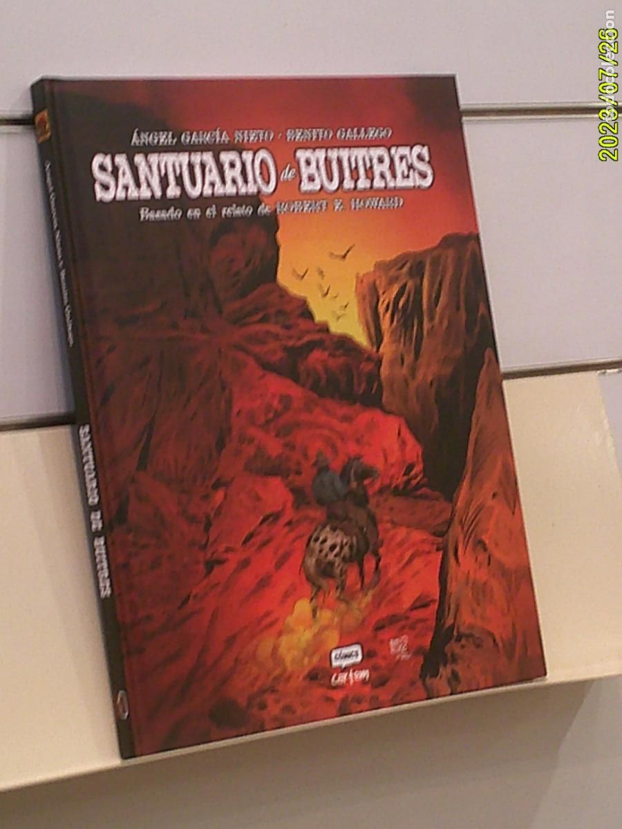 C&oacute;mics: SANTUARIO DE BUITRES BASADO EN UN RELATO DE ROBERT E. HOWARD TOMO TAPA DURA - CARTEM