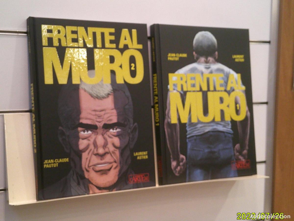 C&oacute;mics: FRENTE AL MURO COMPLETA 2 TOMOS TAPA DURA - CARTEM OFERTA