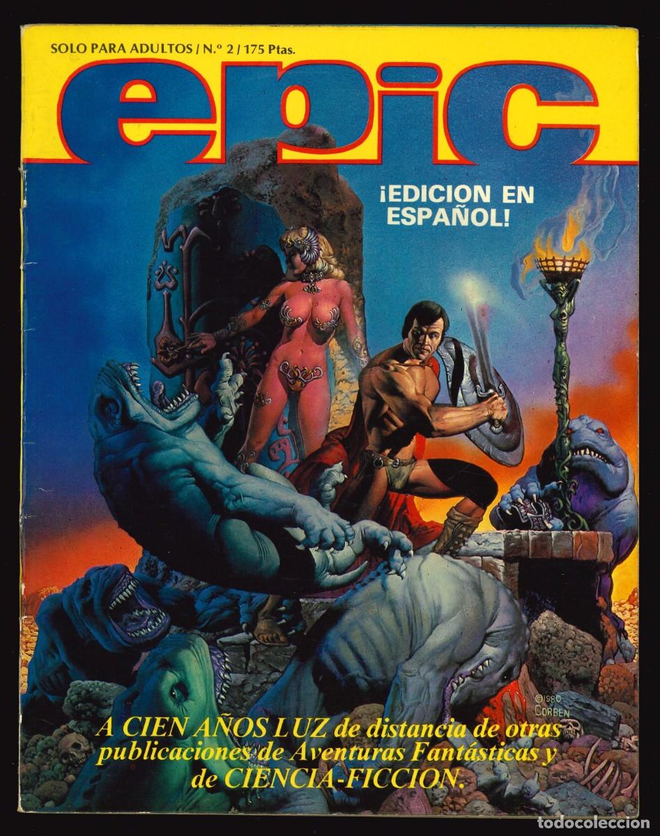C&oacute;mics: EPIC - DISTRINOVEL / COLECCI&Oacute;N COMPLETA (3 N&Uacute;MEROS) - Foto 3