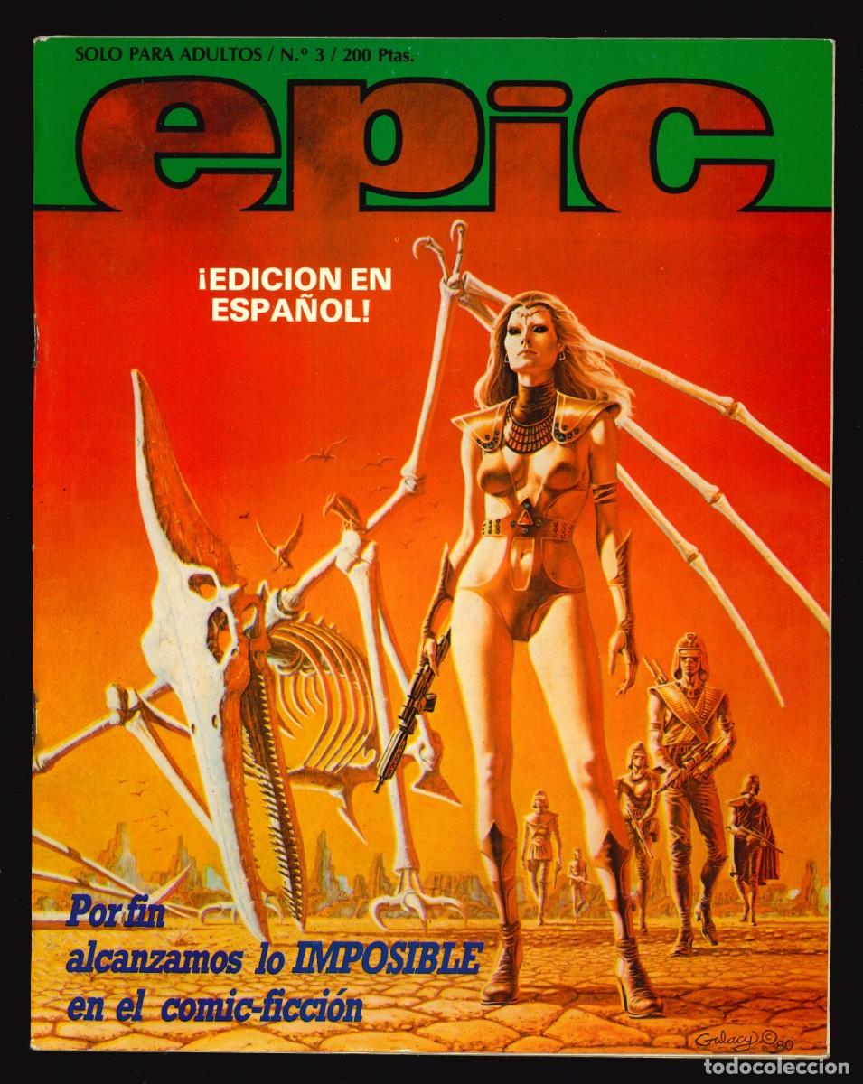 C&oacute;mics: EPIC - DISTRINOVEL / COLECCI&Oacute;N COMPLETA (3 N&Uacute;MEROS) - Foto 4