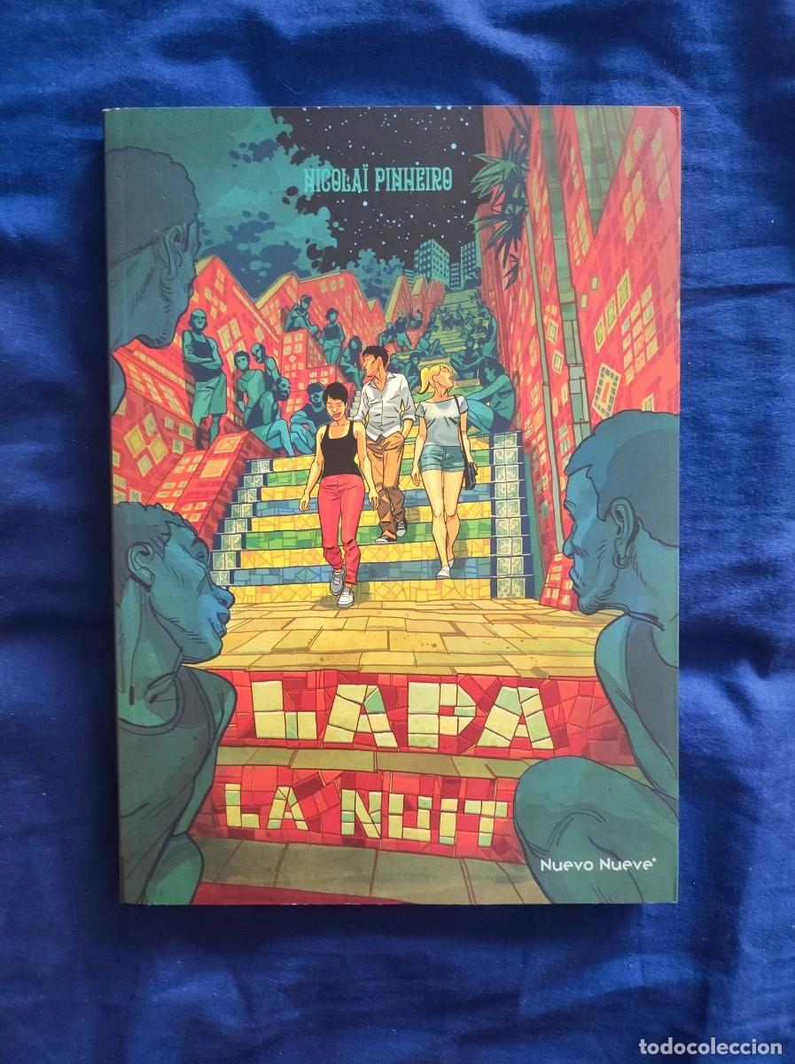 C&oacute;mics: LAPA LA NUIT, de Nicola&iuml; Pinheiro