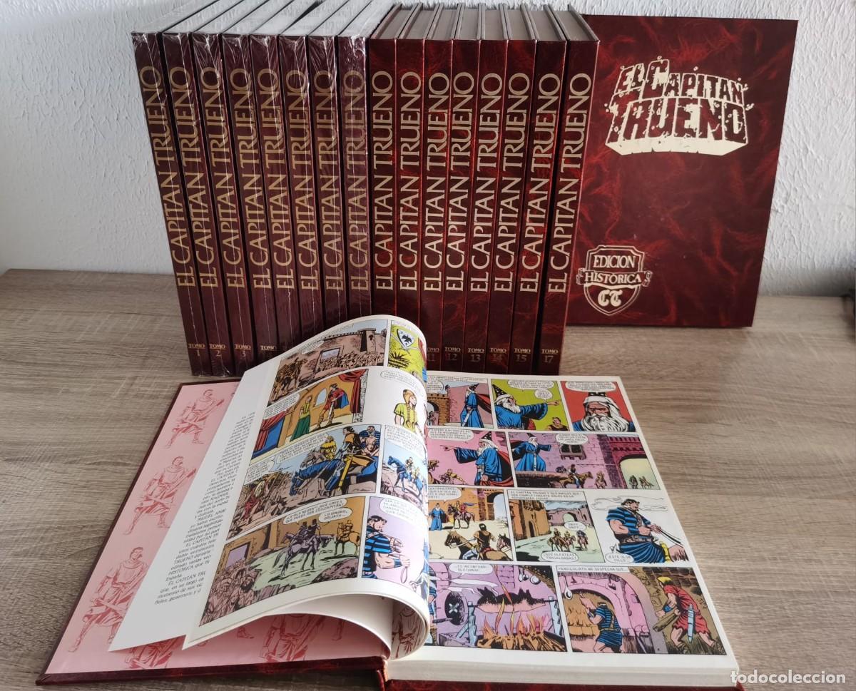C&oacute;mics: Colecci&oacute;n Completa El Capit&aacute;n Trueno ( 18 Tomos ) Edici&oacute;n Hist&oacute;rica (1-8 Precintados)