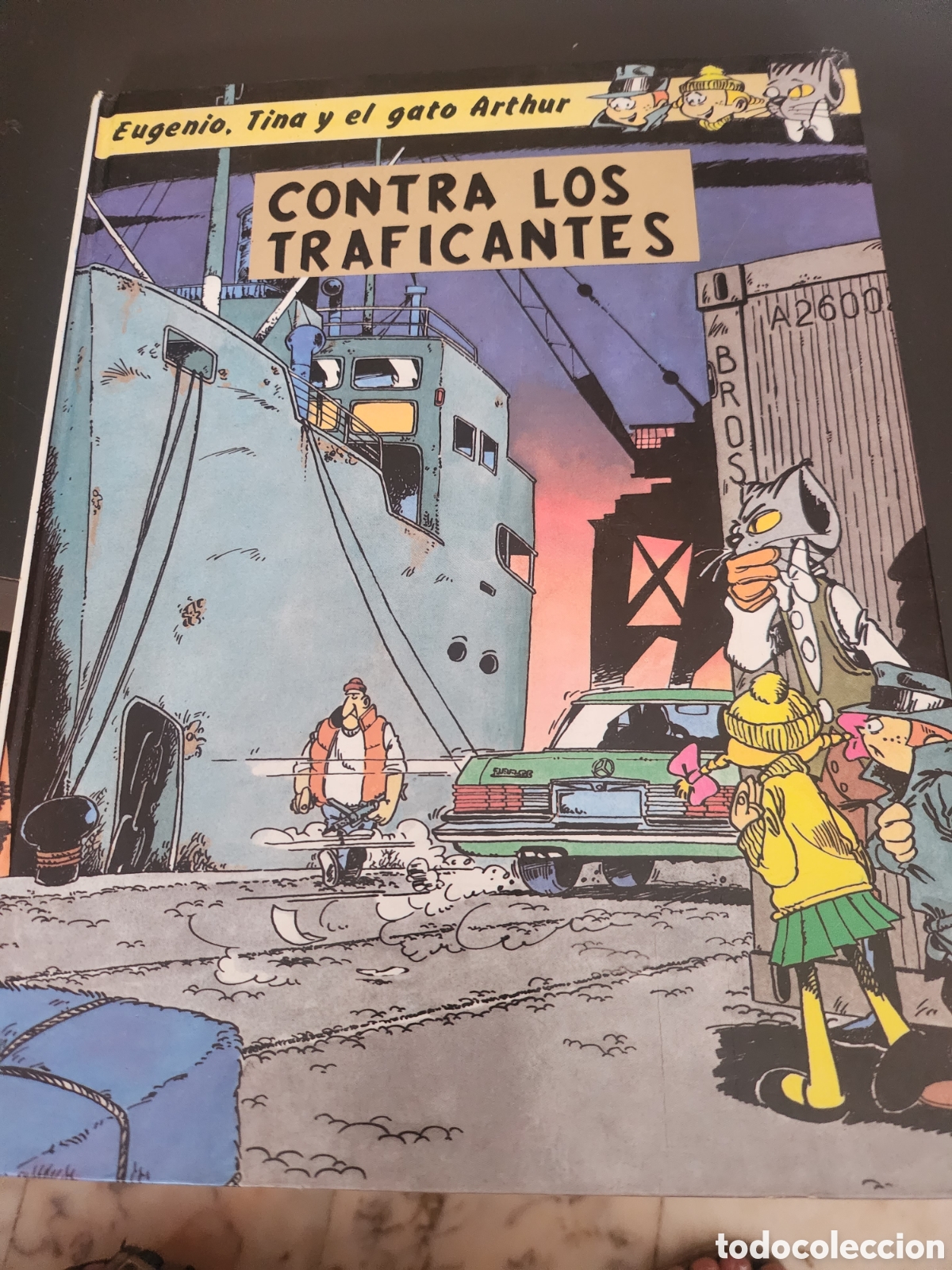 C&oacute;mics: EUGENIO, TINA Y EL GATO ARTHUR CONTRA LOS TRAFICANTES. - ESTANCONA, Jon. VARELA