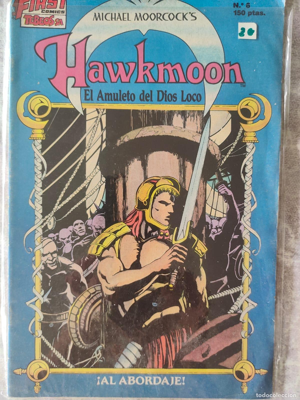 C&oacute;mics: HAWKMOON NUMERO 6 FIRTS COMICS