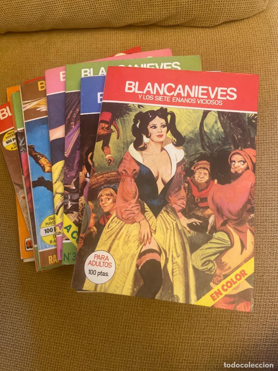 C&oacute;mics: Colecci&oacute;n Blancanieves y Los Siete Enanos Viciosos . Para Adultos