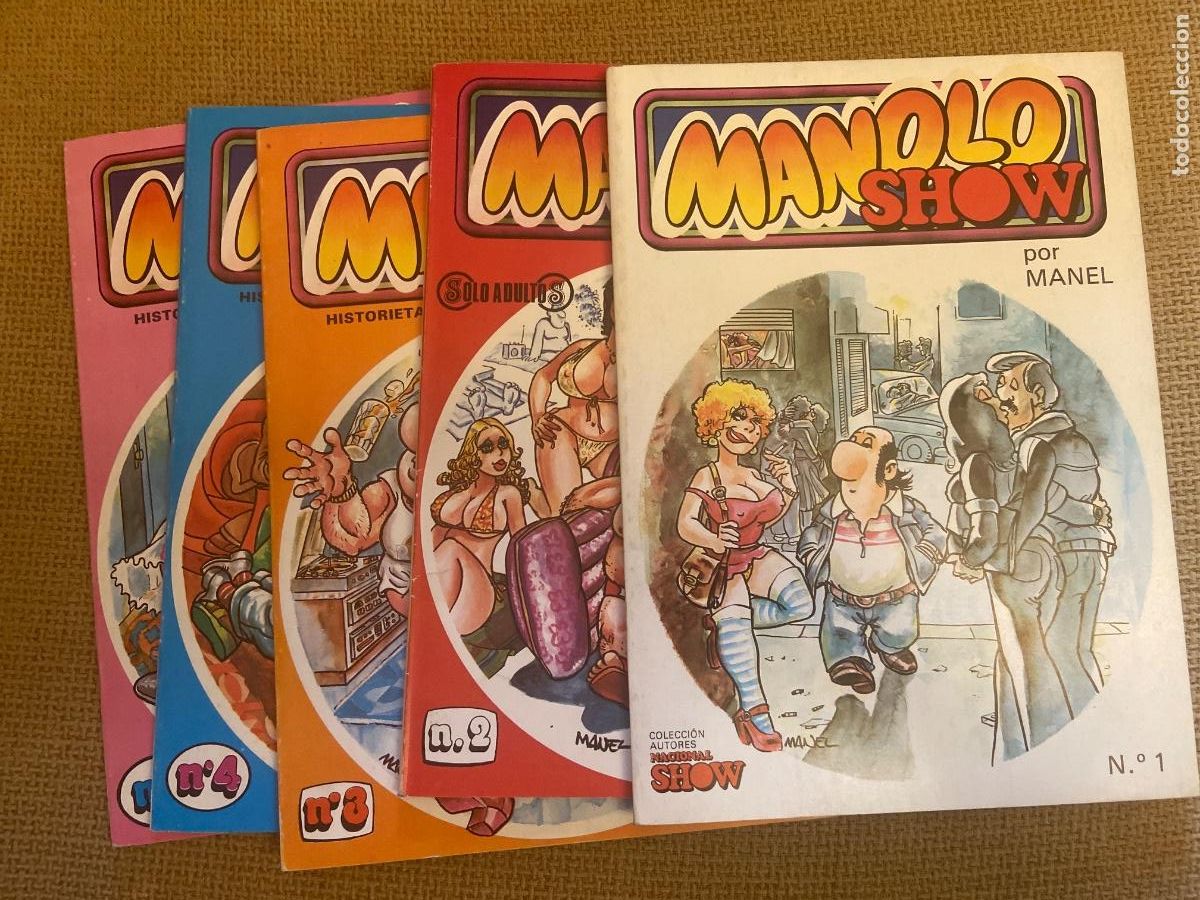 C&oacute;mics: Colecci&oacute;n Autores Nacional Show Manolo Show. Para adultos