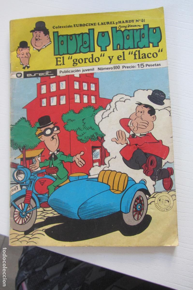C&oacute;mics: Laurel y Hardy, El Gordo y el Flaco - N&ordm; 100 EUREDIT arx323