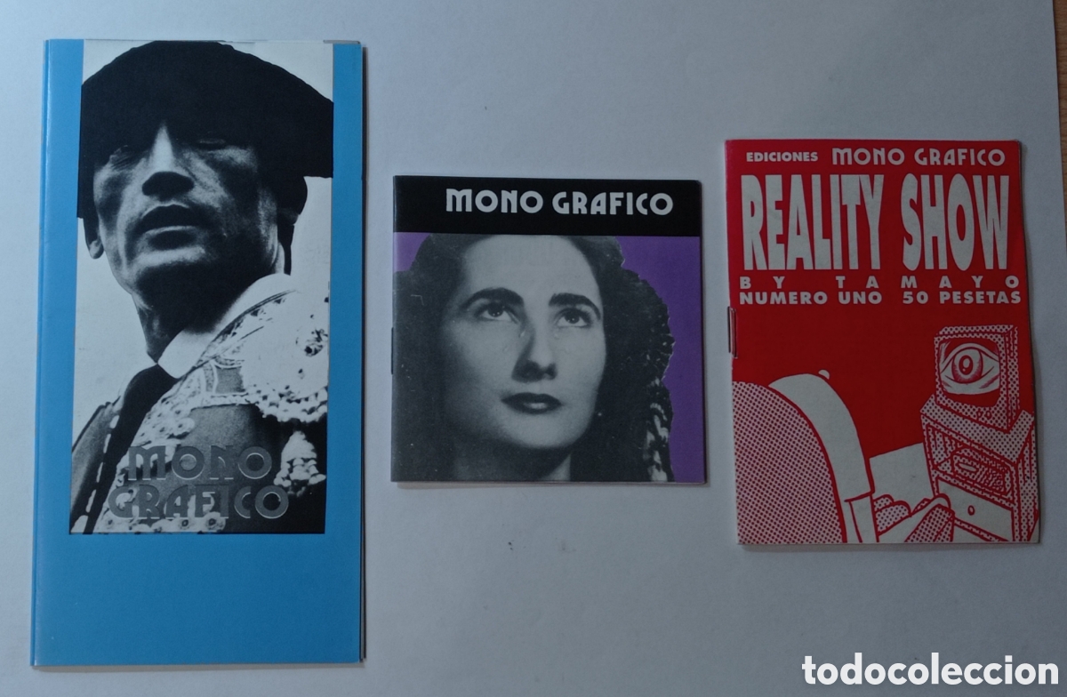 C&oacute;mics: MONO GRAFICO, 3 DE SUS PUBLICACIONES