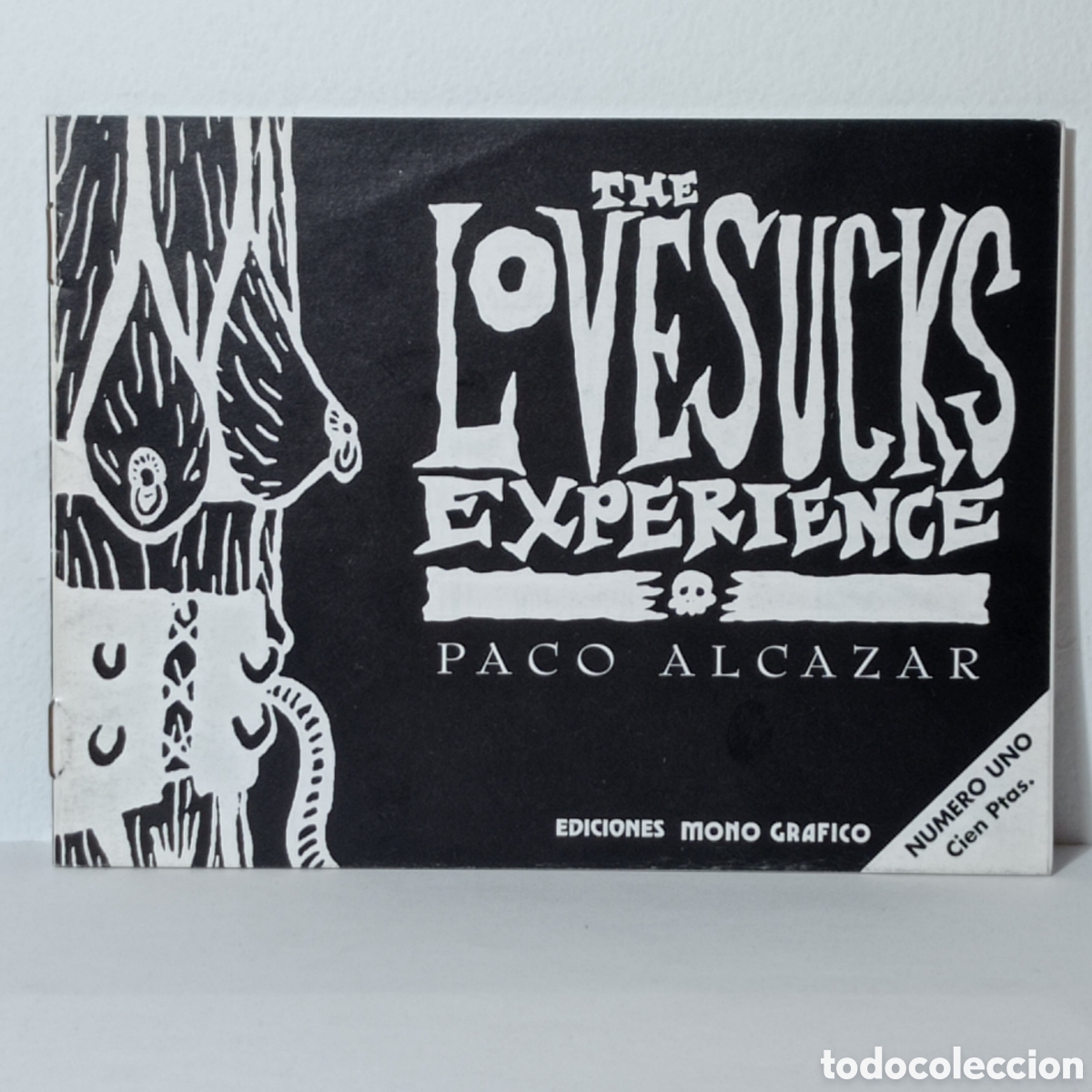 C&oacute;mics: PACO ALCAZAR, THE LOVESUCKS EXPERIENCE. MONO GRAFICO