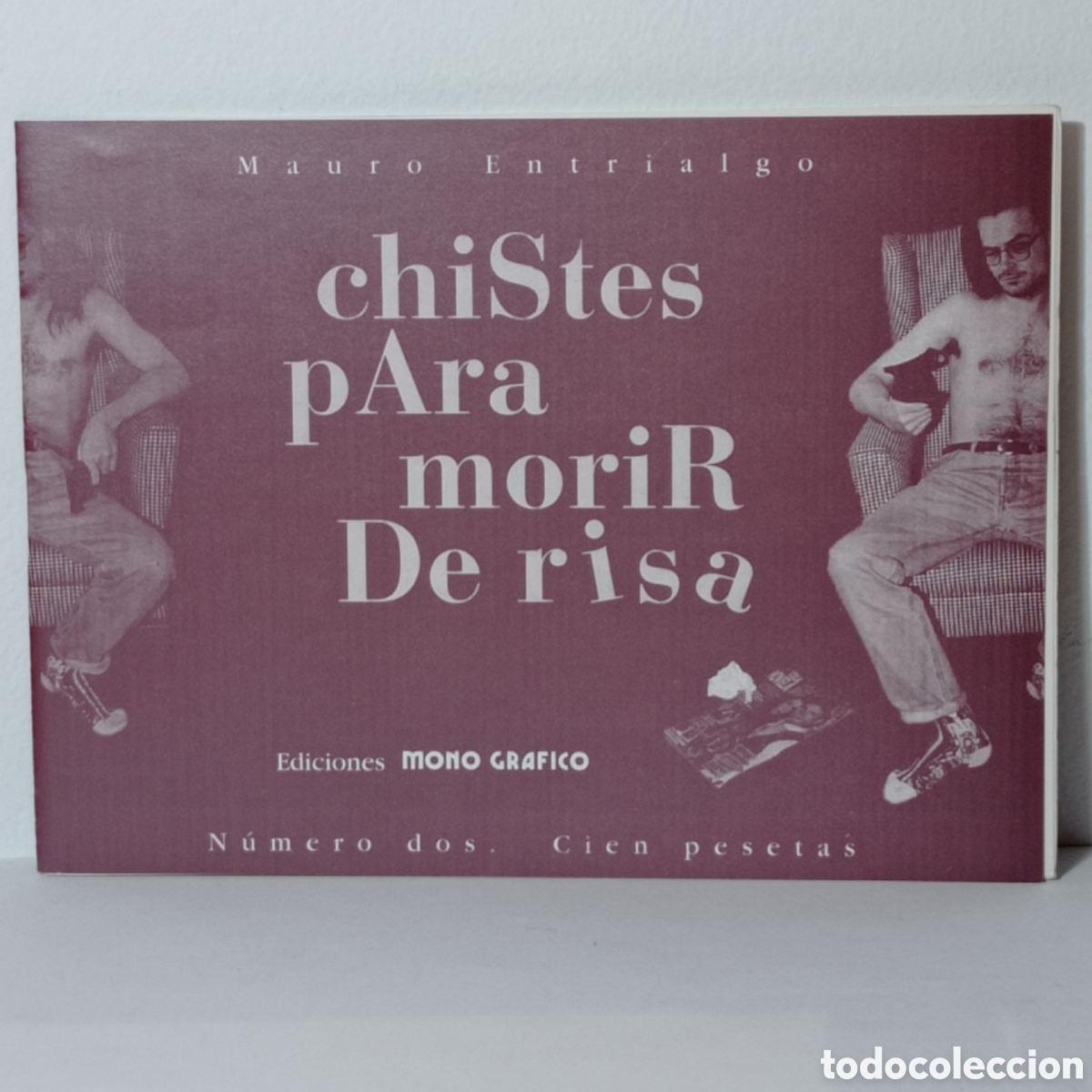 C&oacute;mics: MAURO ENTRIALGO, CHISTES PARA MORIR DE RISA. MONO GRAFICO