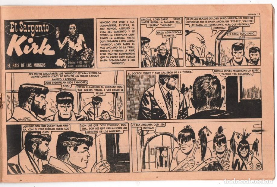 C&oacute;mics: 1955 MISTERIX # 375 KIRK, EL PAIS DE LOS MUNGOS - PRATT OESTERHELD SOLANO LOPEZ - FUERTE ARGENTINO
