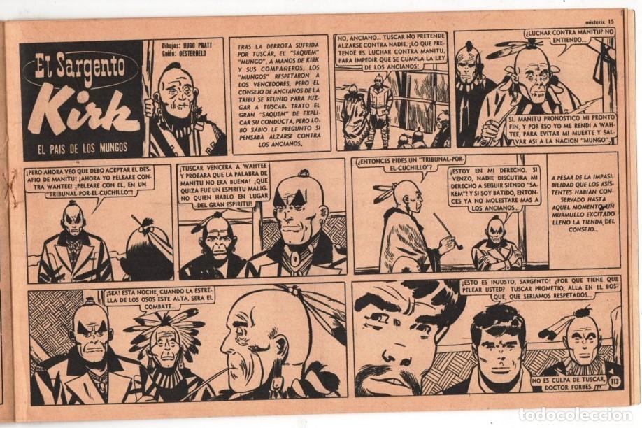 C&oacute;mics: 1955 MISTERIX # 376 KIRK, EL PAIS DE LOS MUNGOS - PRATT OESTERHELD SOLANO LOPEZ - FUERTE ARGENTINO