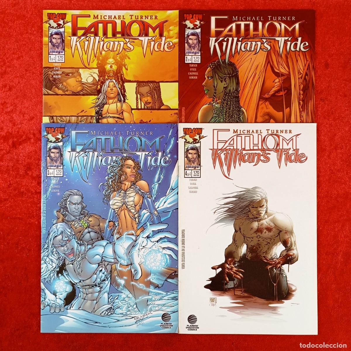 C&oacute;mics: FATHOM - KILLIAN'S TIDE - MICHAEL TURNER - DEL 1 AL 4 - COLECCI&Oacute;N COMPLETA - IMAGE / 3204