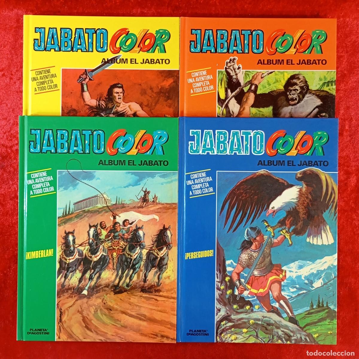 C&oacute;mics: JABATO COLOR - ALBUM EL JABATO - 1, 2, 3 Y 4 - PLANETA DEAGOSTINI - 4 RECOPILATORIOS / 3223