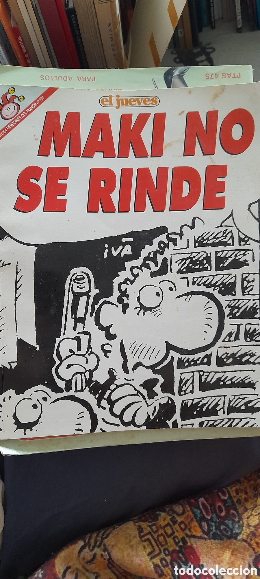 C&oacute;mics: Maki no se rinde. El jueves