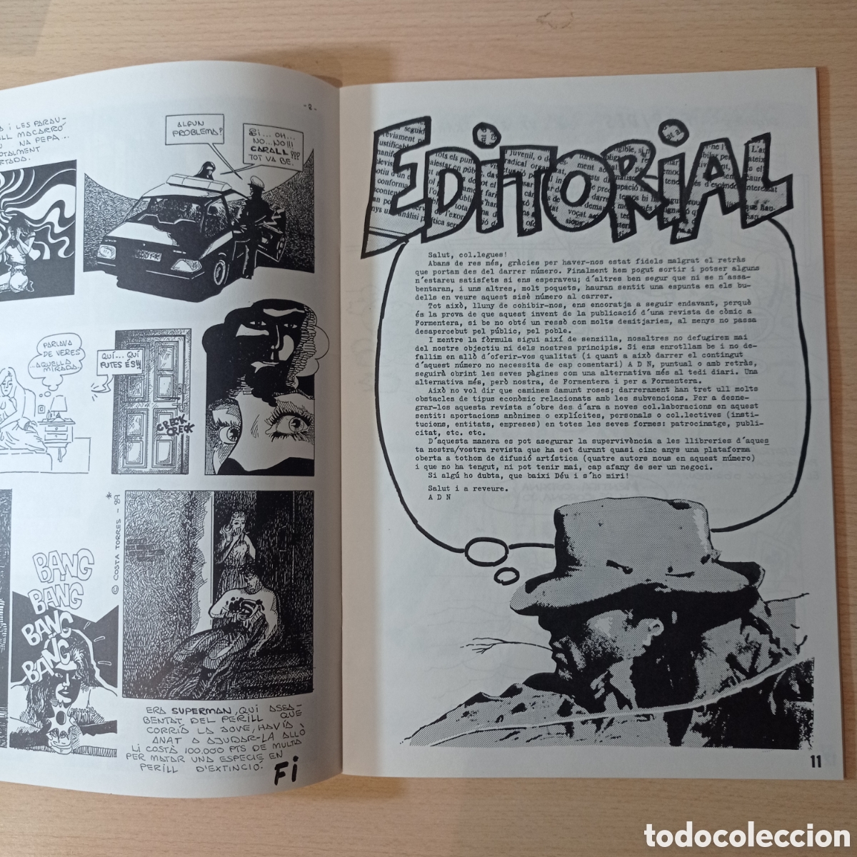 C&oacute;mics: FORMENTERA. ADN, N.6 (1989) + ANEXO - EN CATAL&Agrave; - - Foto 4