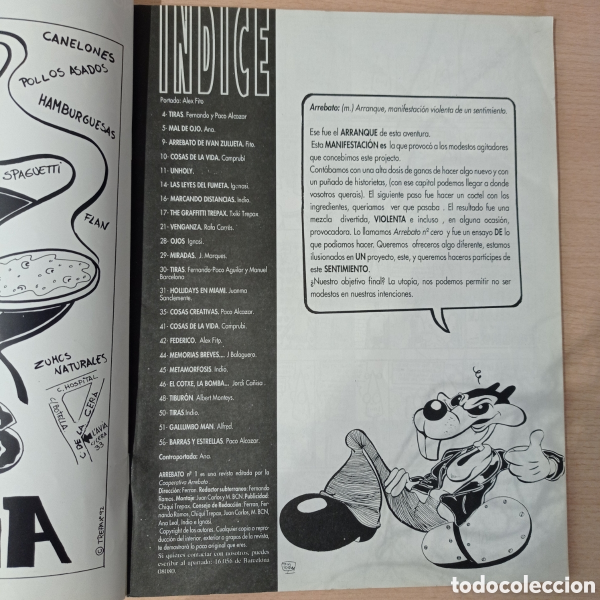 C&oacute;mics: ARREBATO, N.1 TREPAX, PACO ALCAZAR... - Foto 2