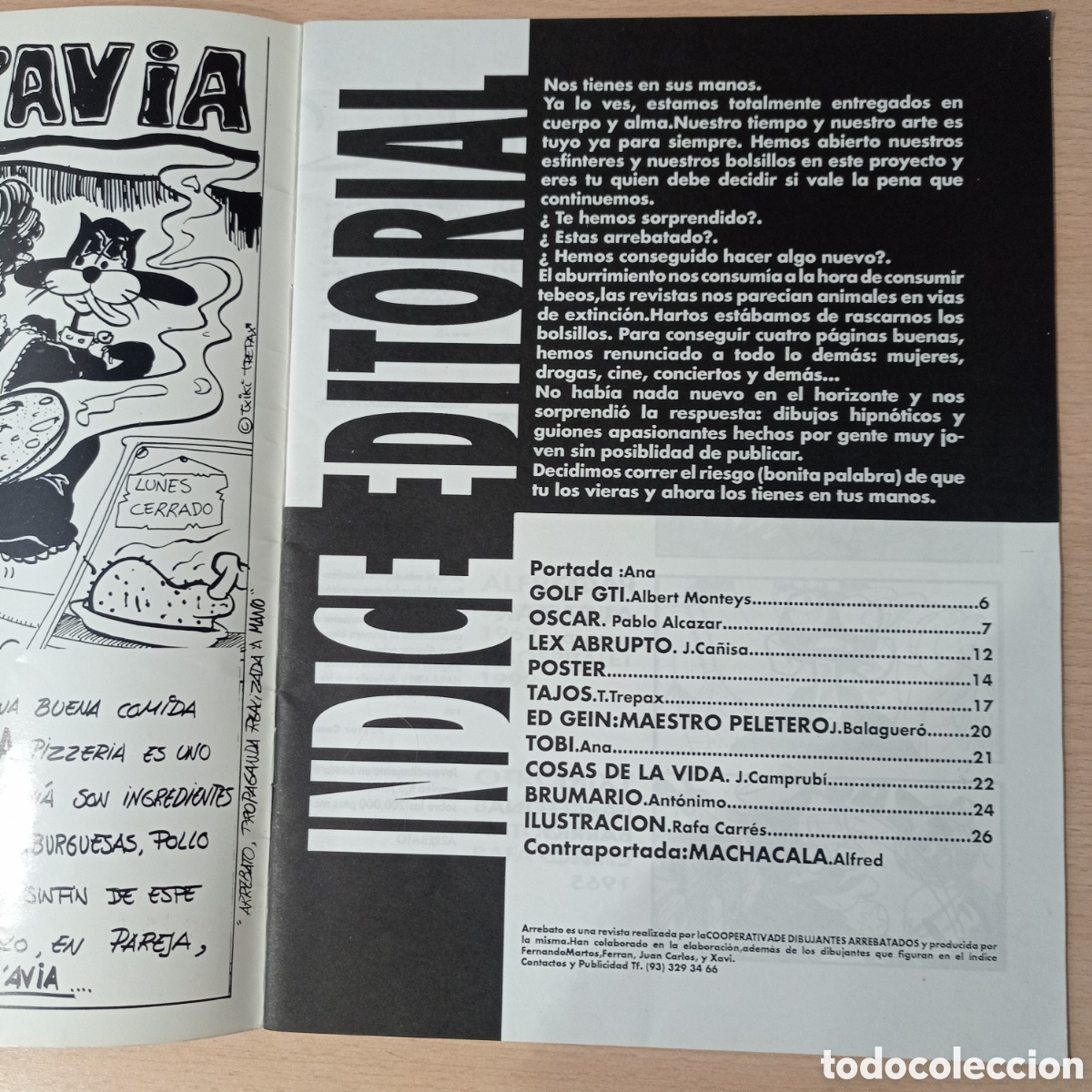 C&oacute;mics: ARREBATO, N.0 -CON EL CARTEL CENTRAL- - Foto 2