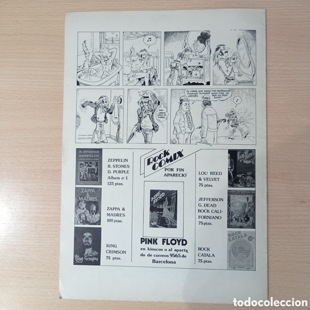 C&oacute;mics: HAROLD HEDD, ROCK COMIX 1977 N.EXTRA - Foto 2