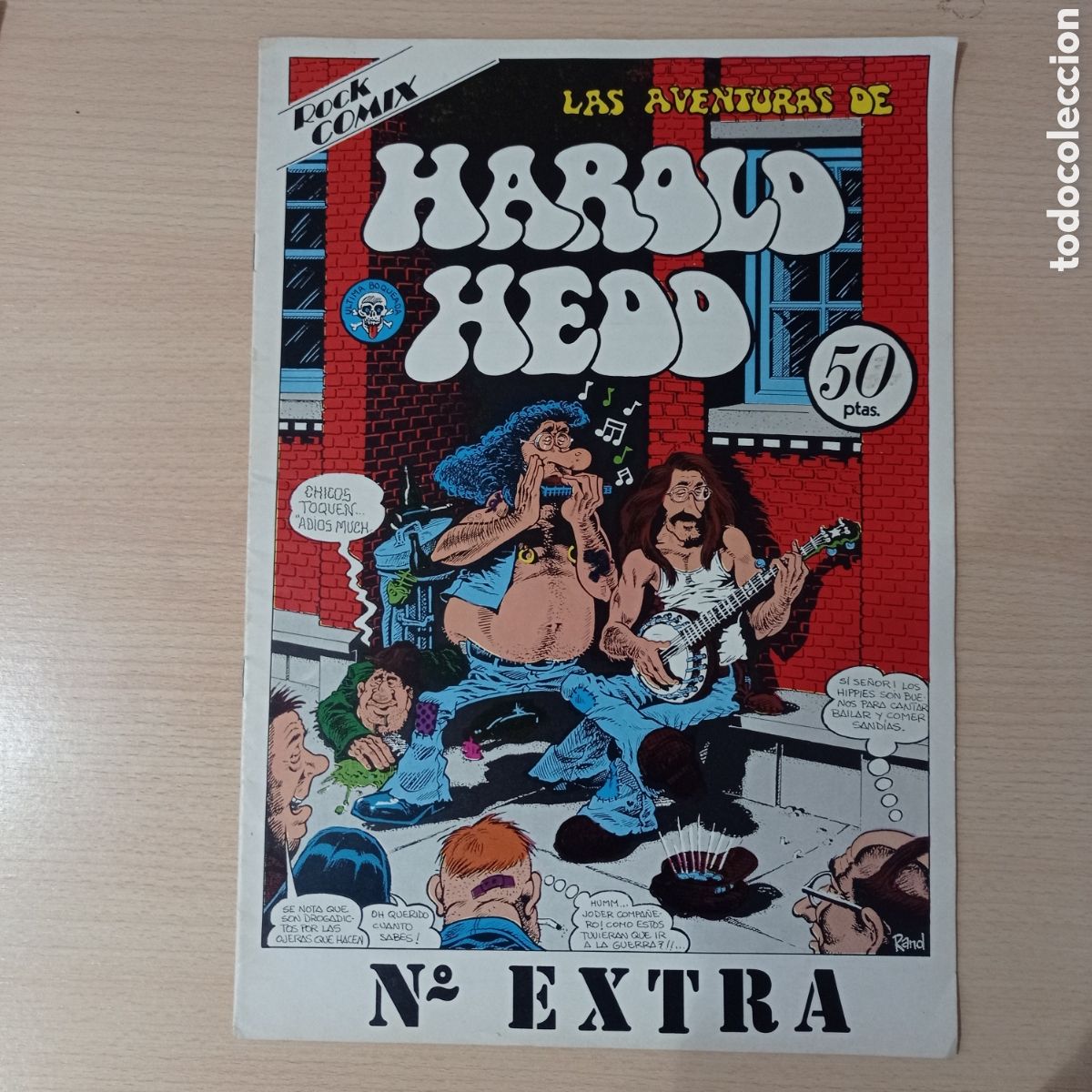 Comics: HAROLD HEDD, ROCK COMIX 1977 N.EXTRA