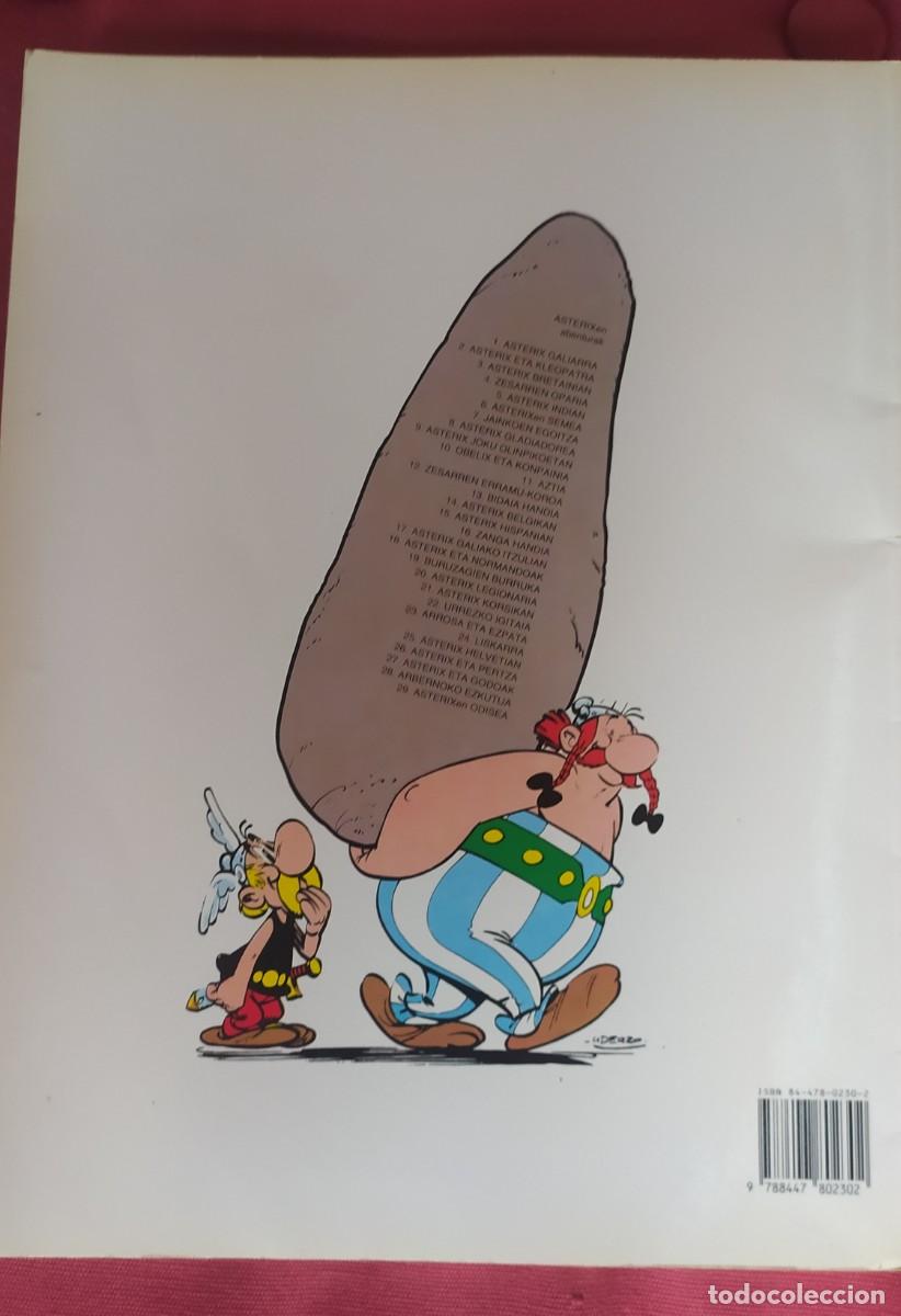 C&oacute;mics: Asterix Indian. Comic en euskera. A&ntilde;o 1987 - Foto 2