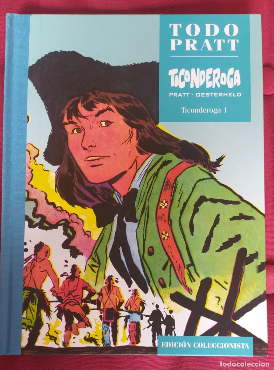 C&oacute;mics: Colecci&oacute;n Todo Pratt n&ordm; 40. Ticonderoga 1. Hugo Pratt, Oesterheld