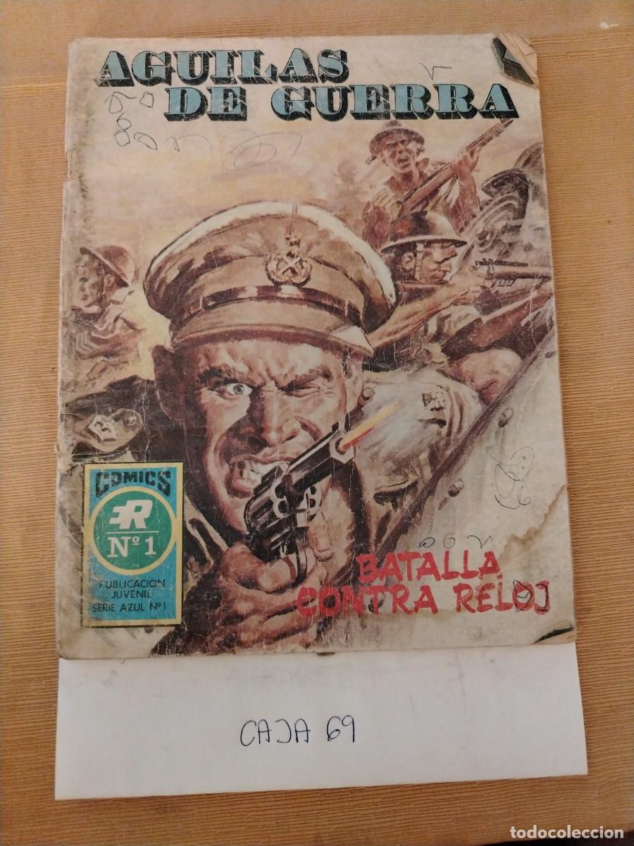 C&oacute;mics: Tebeo comics &aacute;guilas de guerra 1973, batalla contra reloj
