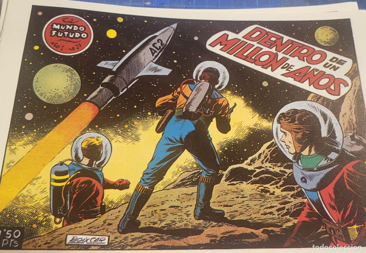 C&oacute;mics: comic lote 57 numeros el mundo futuro