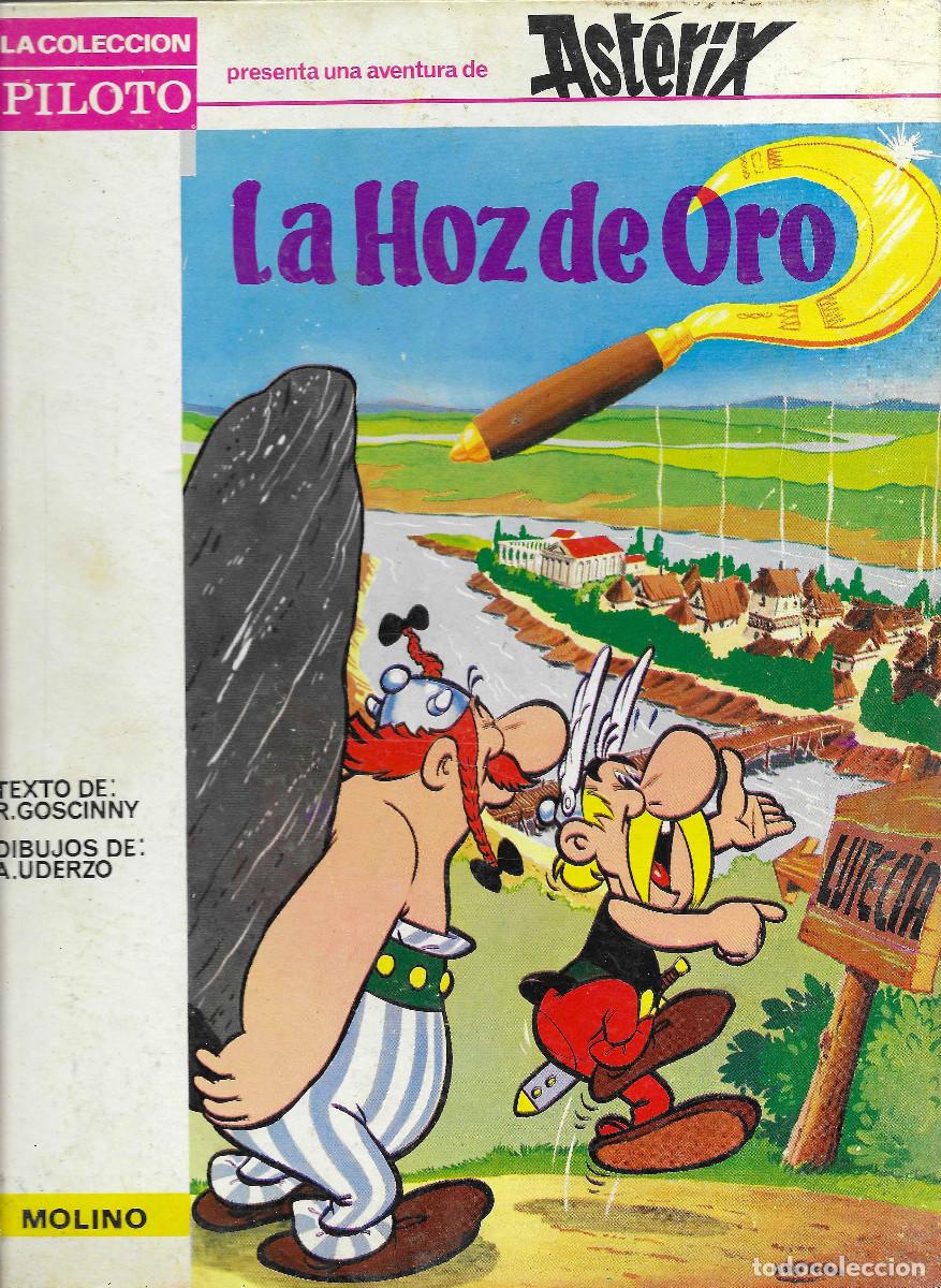 C&oacute;mics: Ast&eacute;rix La Hoz de Oro, edici&oacute;n Editorial Molina 1966