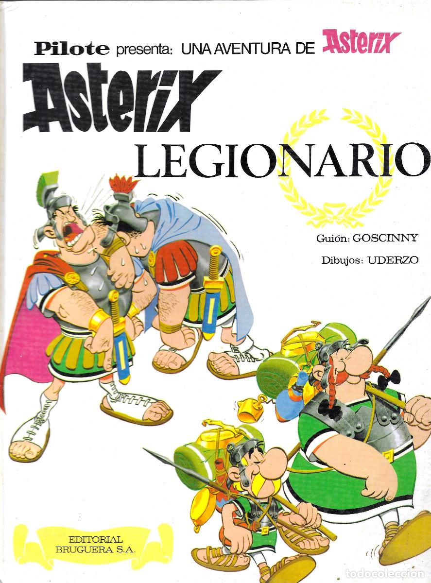 C&oacute;mics: Ast&eacute;rix Legionario, edici&oacute;n Editorial Bruguera S.A. 1969