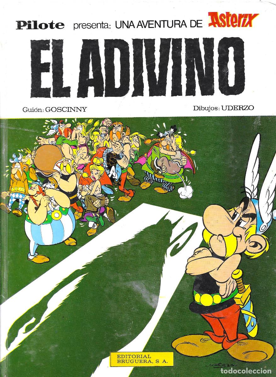 C&oacute;mics: Ast&eacute;rix El Adivino, edici&oacute;n Editorial Bruguera S.A. 1973