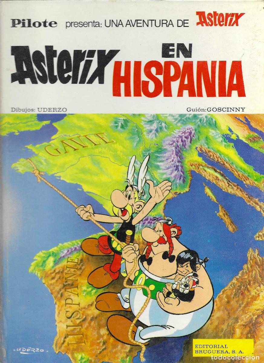 C&oacute;mics: Ast&eacute;rix en Hisp&agrave;nia, edici&oacute;n Editorial Bruguera S.A. 1970
