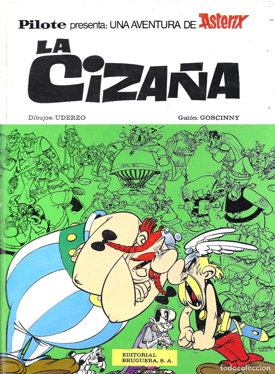 C&oacute;mics: Ast&eacute;rix La Ciza&ntilde;a, edici&oacute;n Editorial Bruguera S.A 1970