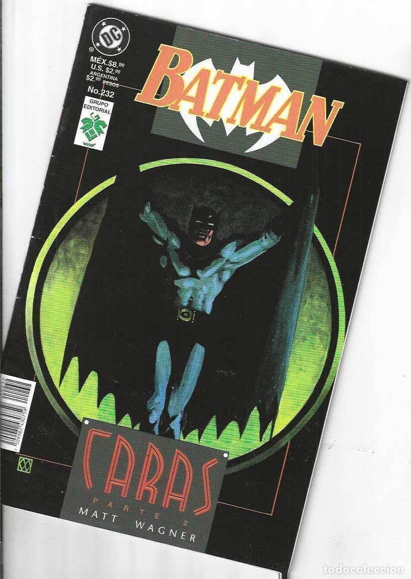 C&oacute;mics: BATMAN: CARAS - 3 NUMEROS - COMPLETA - GRAPA VID - BUEN ESTADO