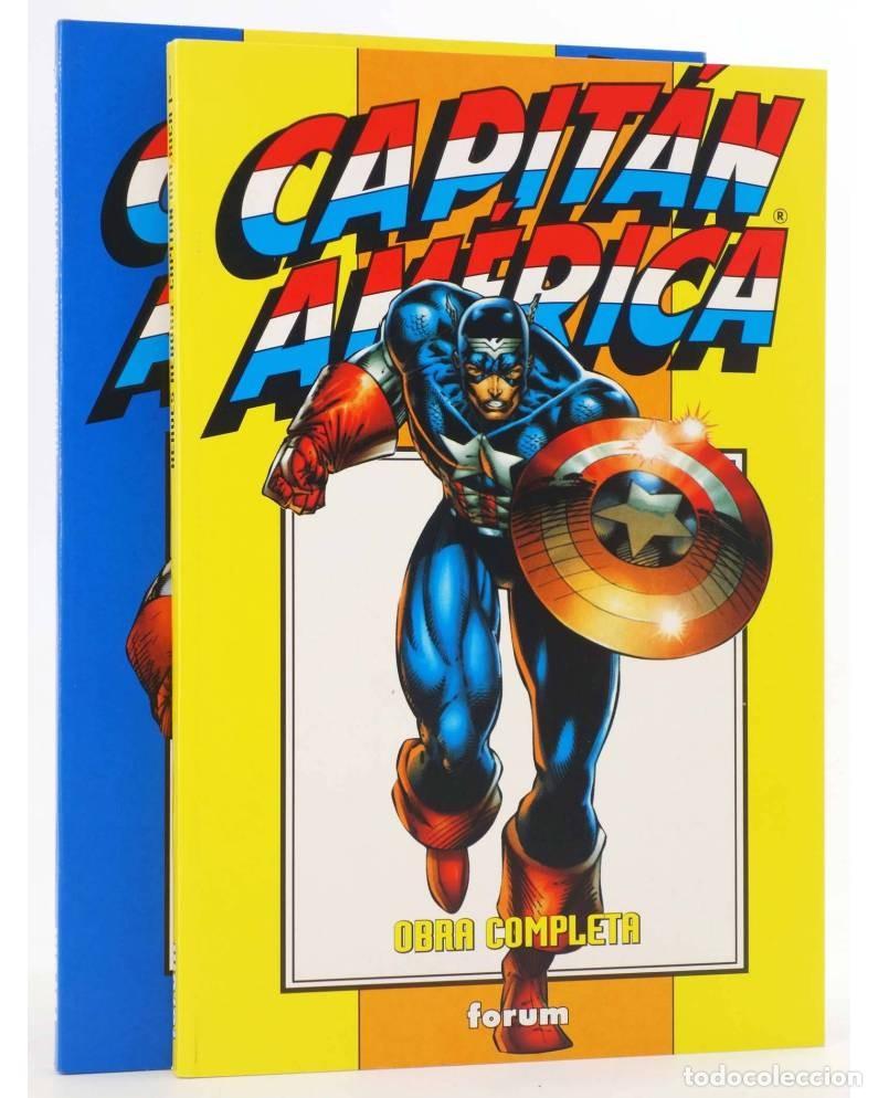 C&oacute;mics: HEROES REBORN CAPITAN AMERICA. COLECCION COMPLETA: 12 NUMEROS EN 2 TOMOS. FORUM